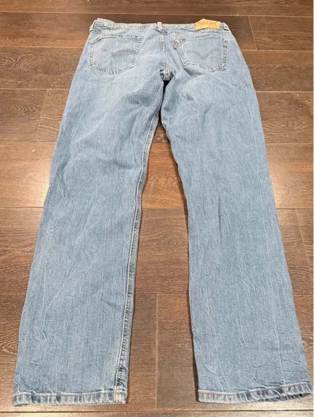 Levi’s 541 Athletic Fit Jeans Men’s W35 L34 Blue Straight Leg Denim 125